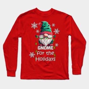 Christmas Gnomes, Funny Cute Gnome For The Holidays Long Sleeve T-Shirt